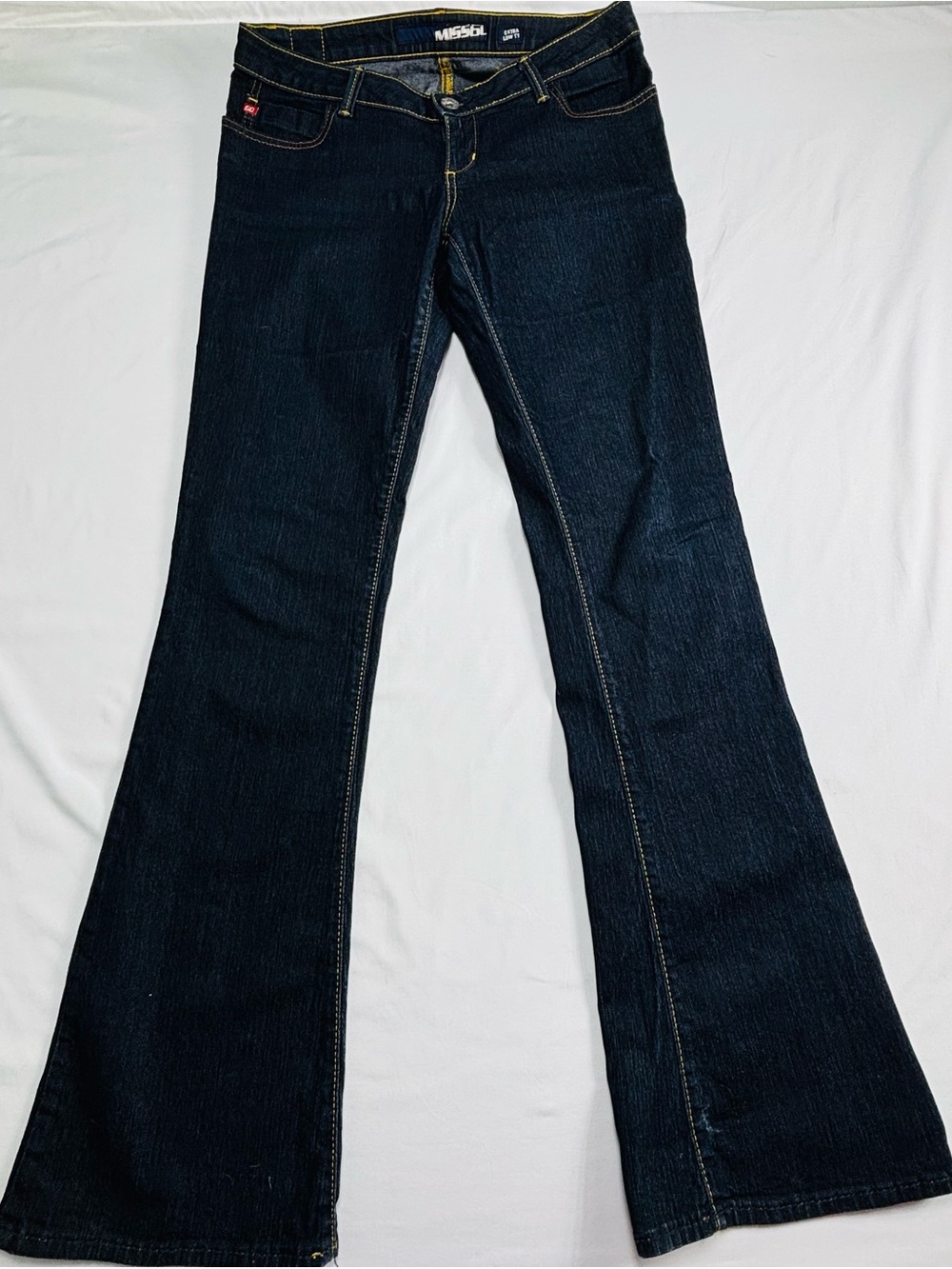 Miss Sixty Women's Dark Blue Flared Jeans W664